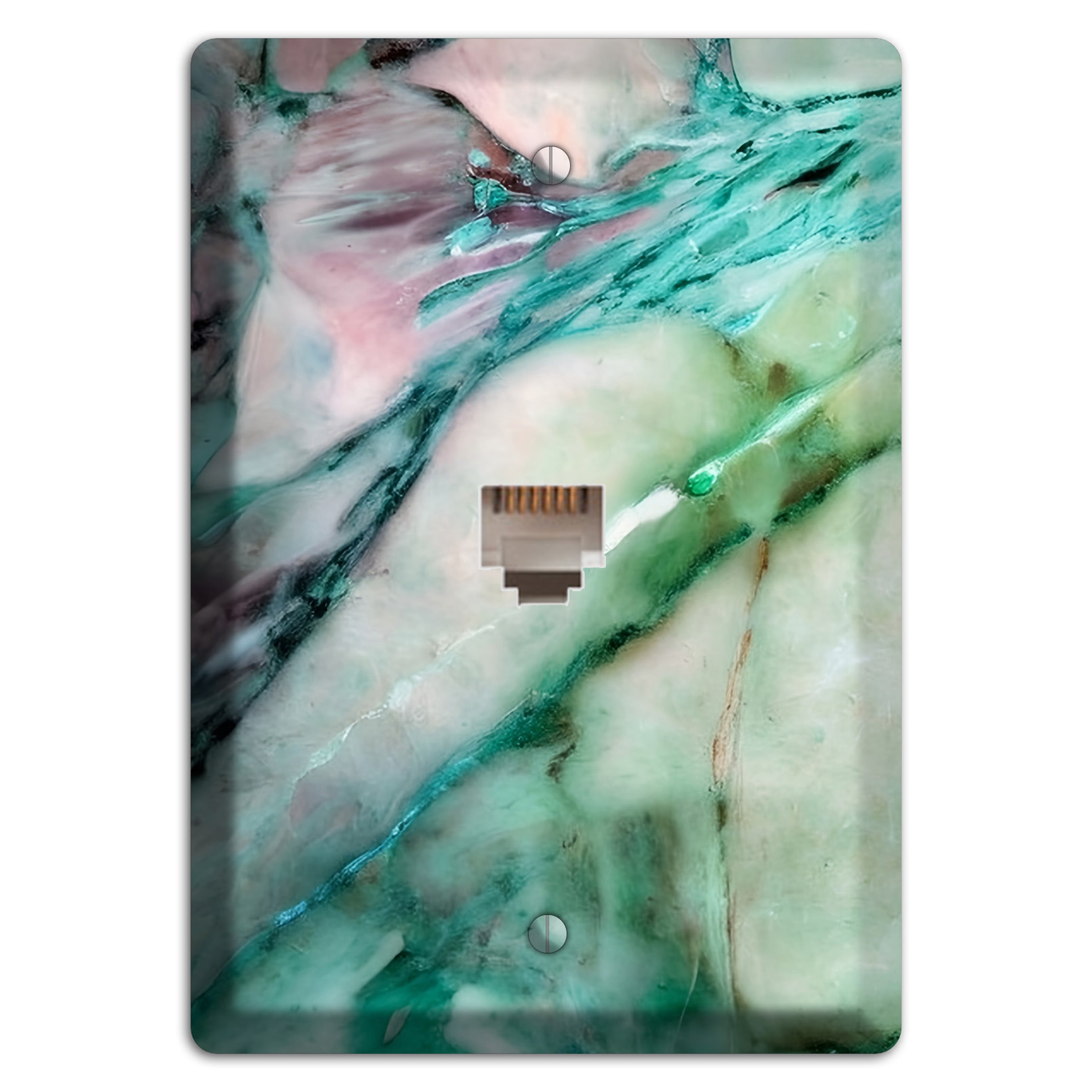 Monte Carlo Marble Phone Wallplate