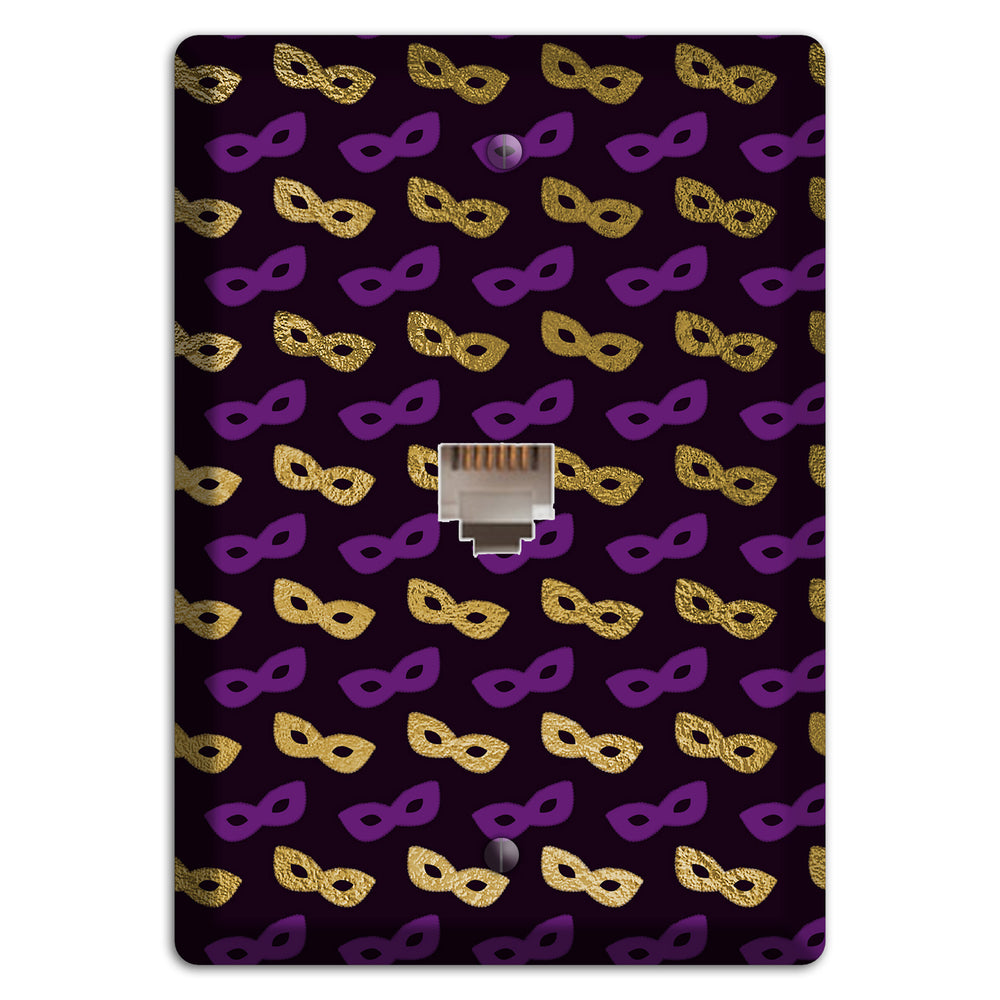 Midnight Masque Phone Wallplate