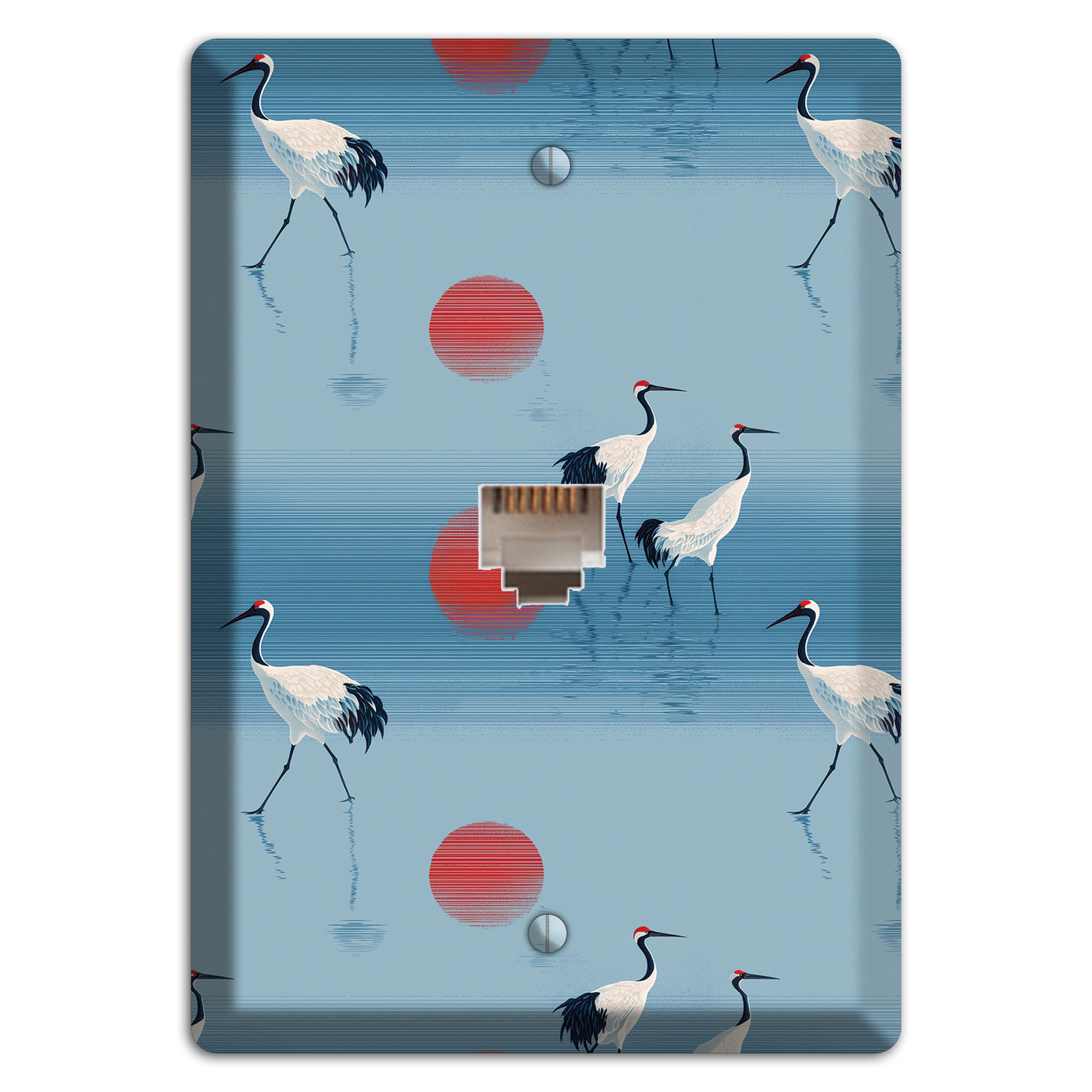 Scarlet Sun Shallows Phone Wallplate