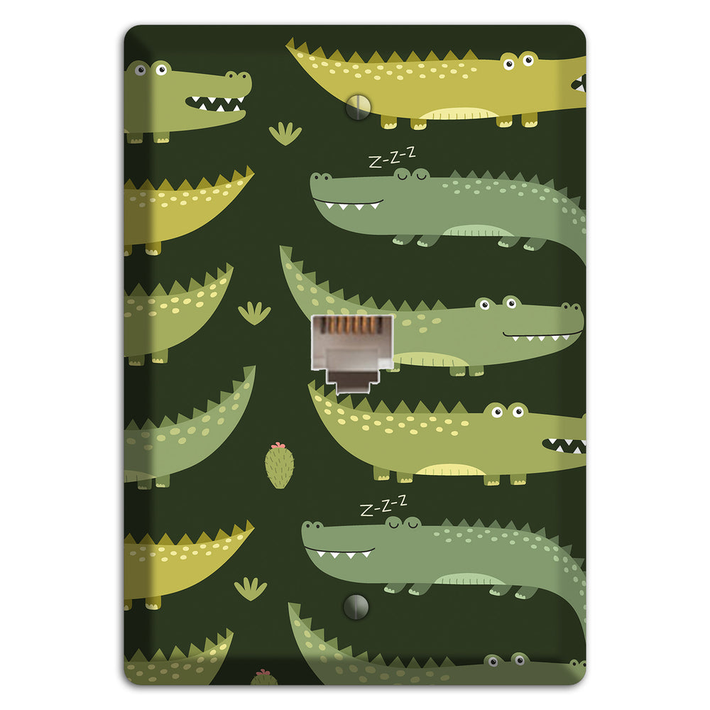 Sleepy Croc Parade Phone Wallplate