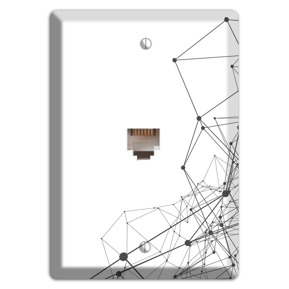 Threadwork Constellation Phone Wallplate