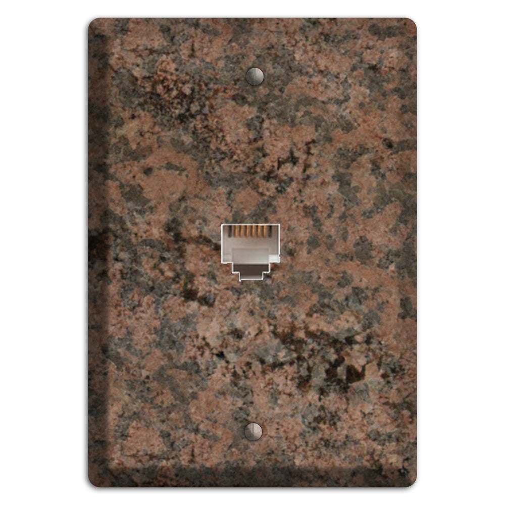 Granite Name: Indian Dakota Granite Phone Wallplate