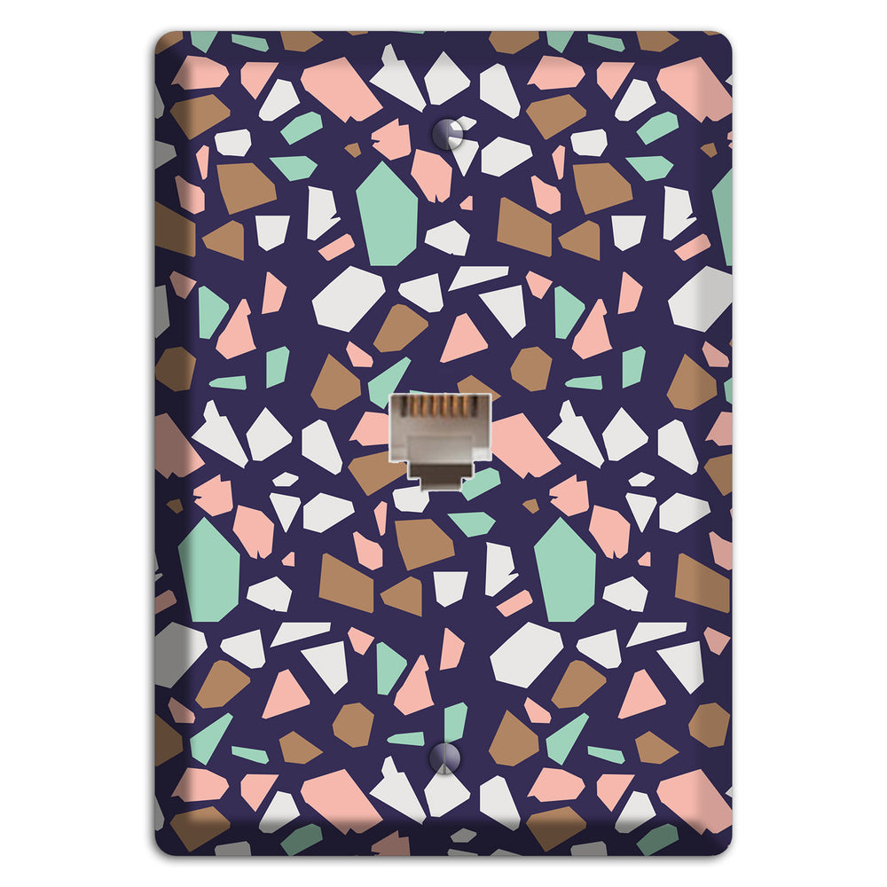Midnight Mosaic Phone Wallplate