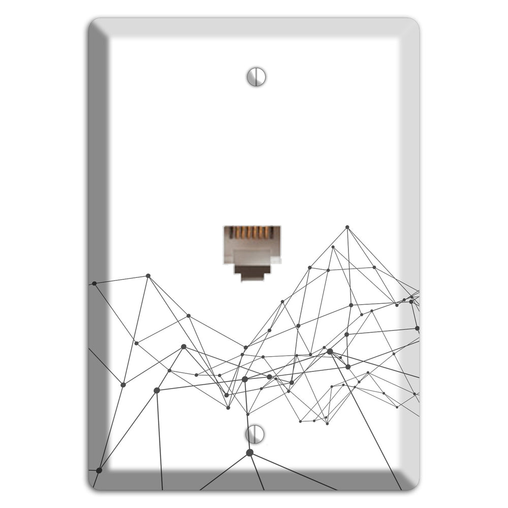 Fractured Cartography Phone Wallplate