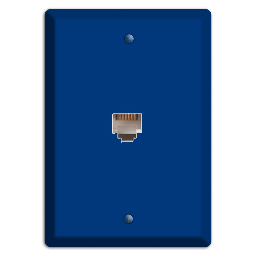 Baxter Simply Blue Phone Wallplate