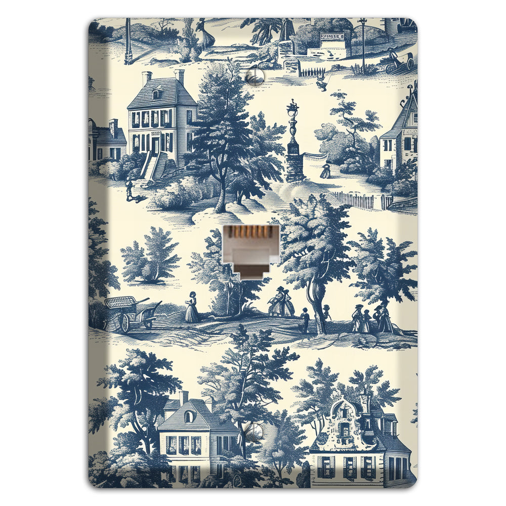 Village & Volley Phone Wallplate