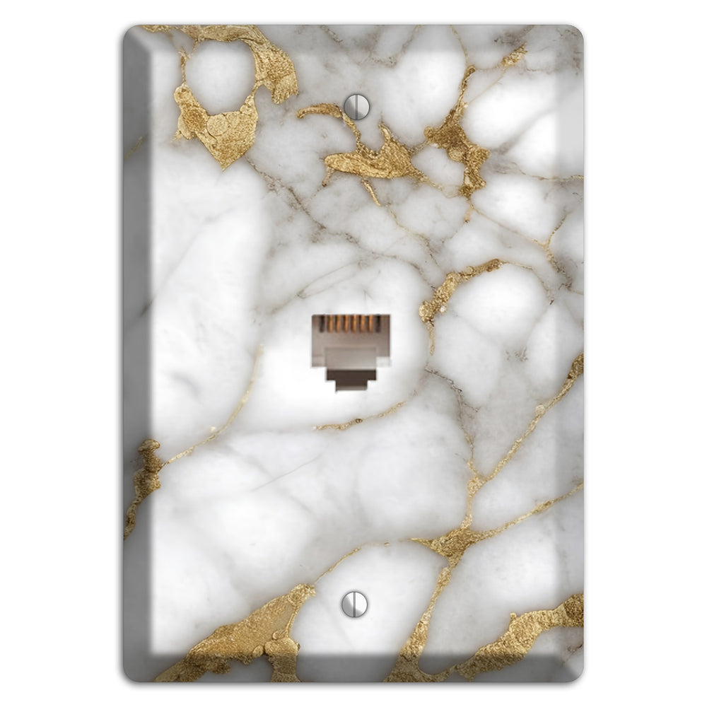 Twine Marble Phone Wallplate