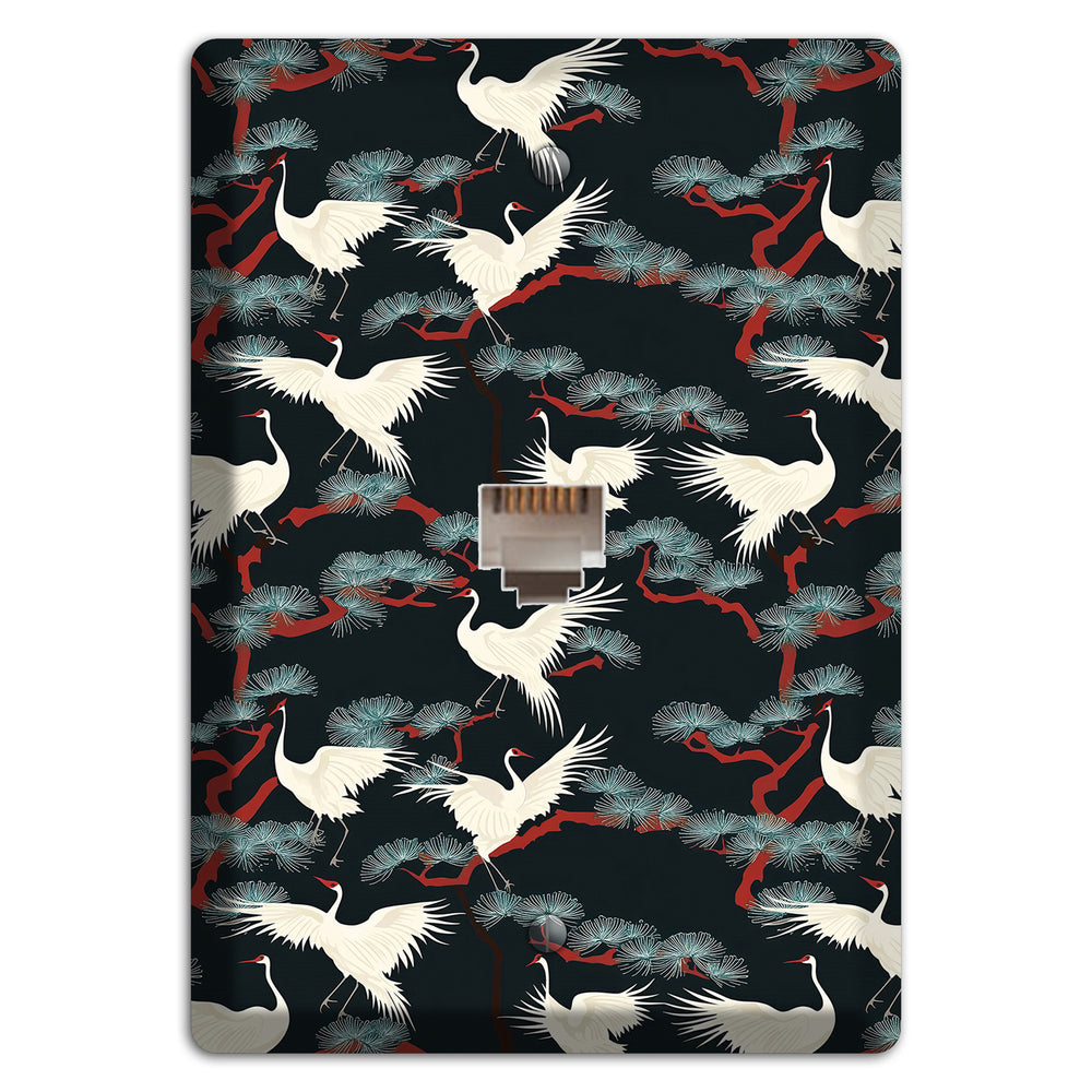 Obsidian Pine Vigil Phone Wallplate
