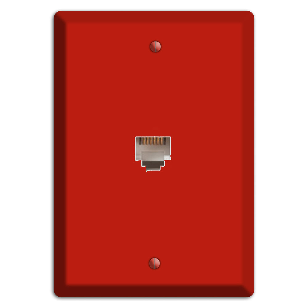 Baxter Simply Red Phone Wallplate