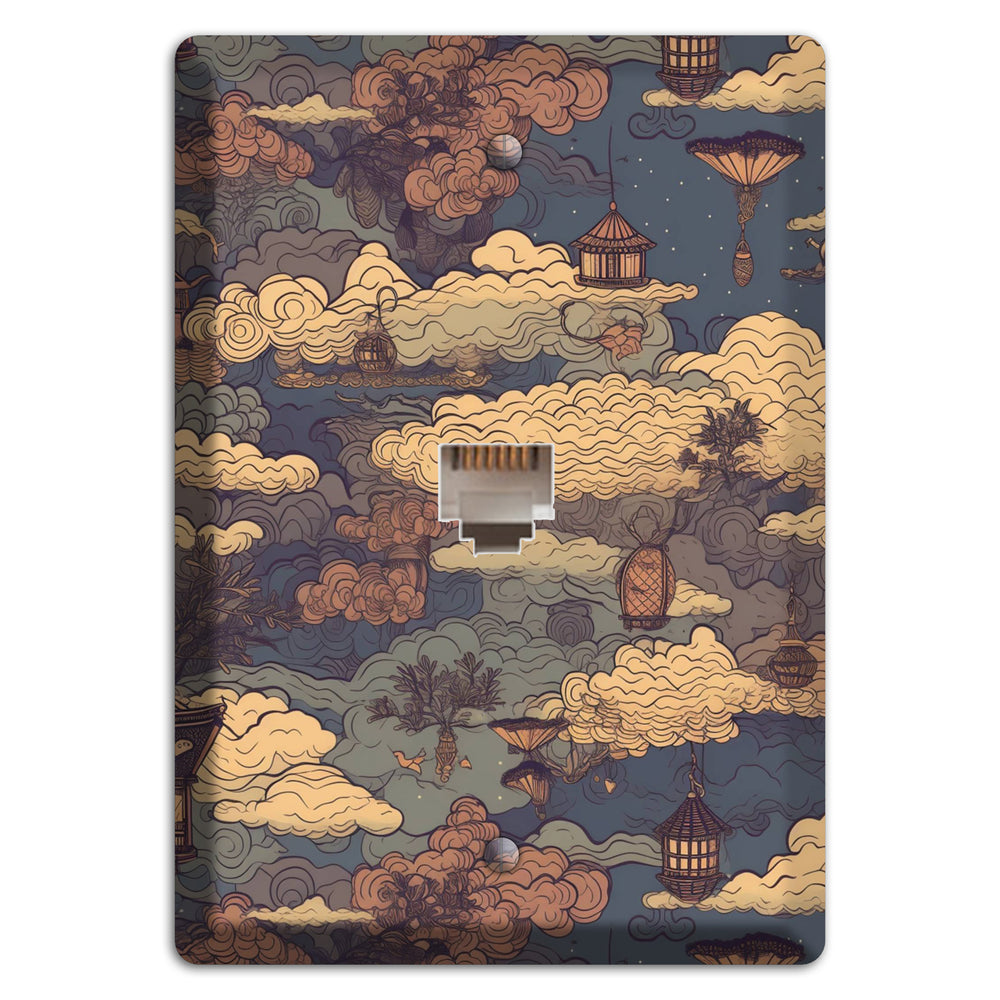 Lantern Sky Realm Phone Wallplate