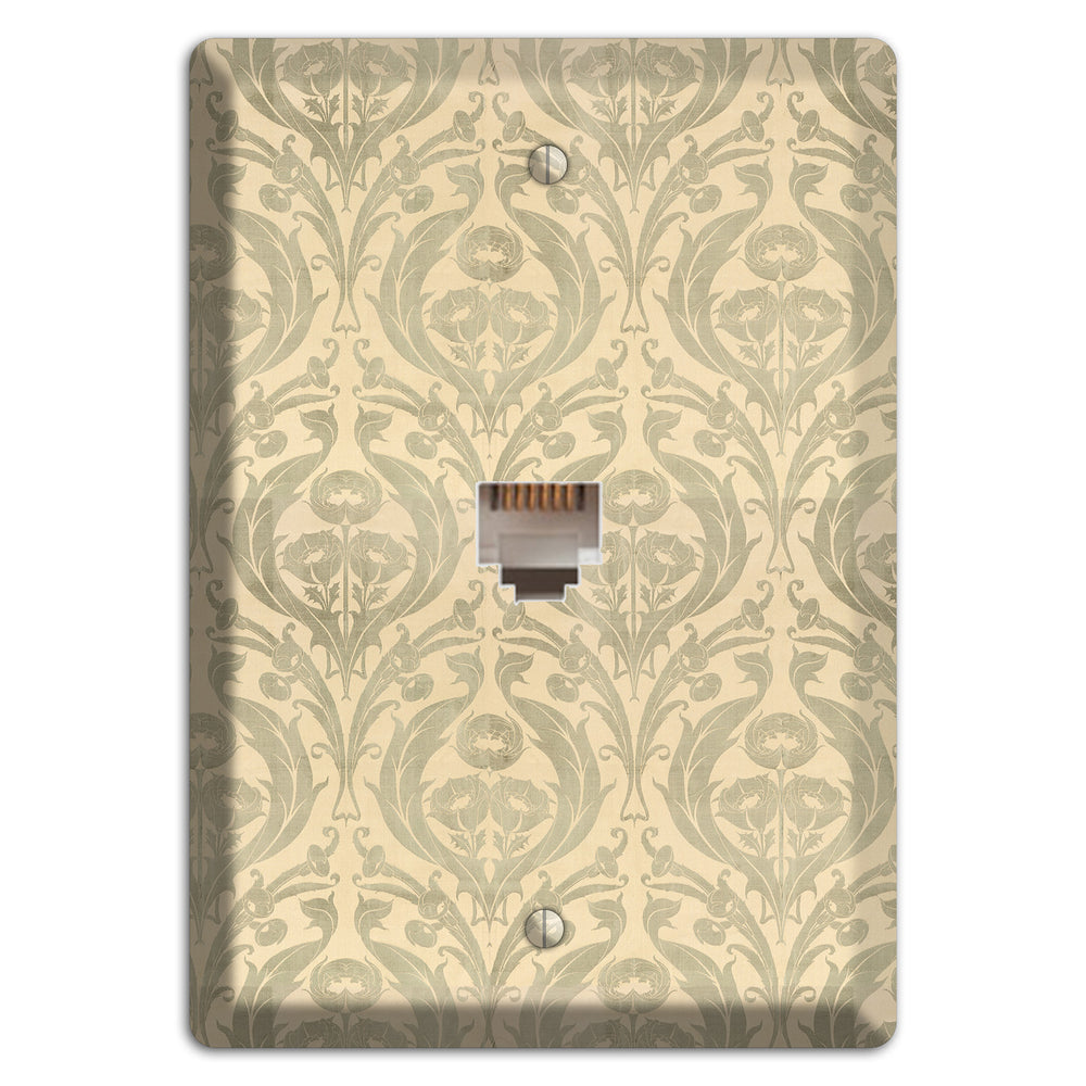 Whispered Thistle Phone Wallplate