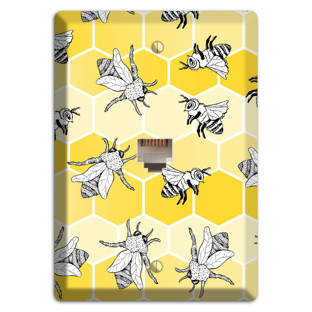 Hive Mind Scatter Phone Wallplate