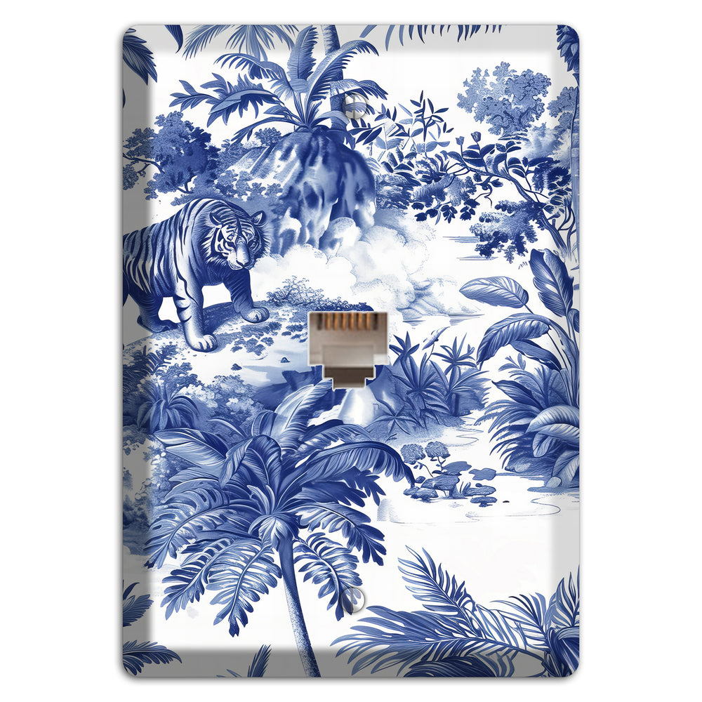 Bengal & Palm Phone Wallplate