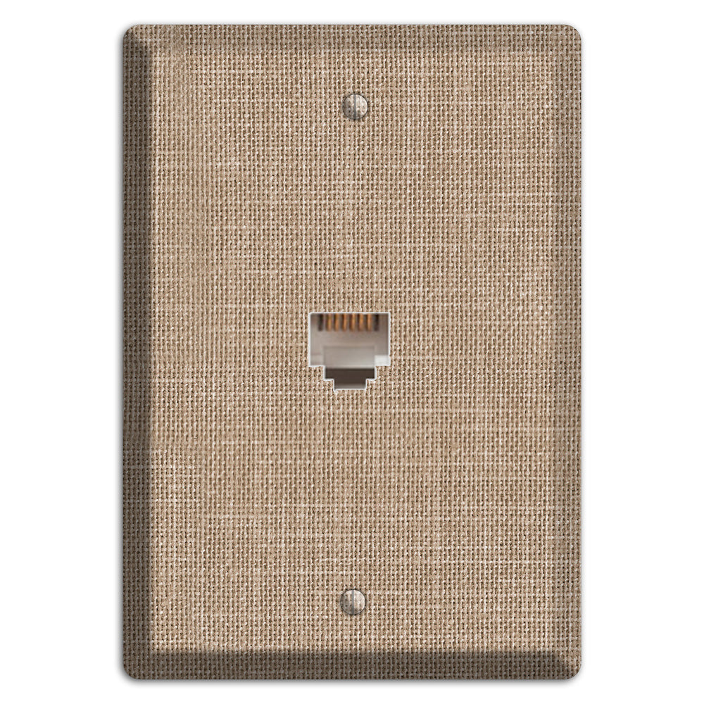 Linen Shore Phone Wallplate