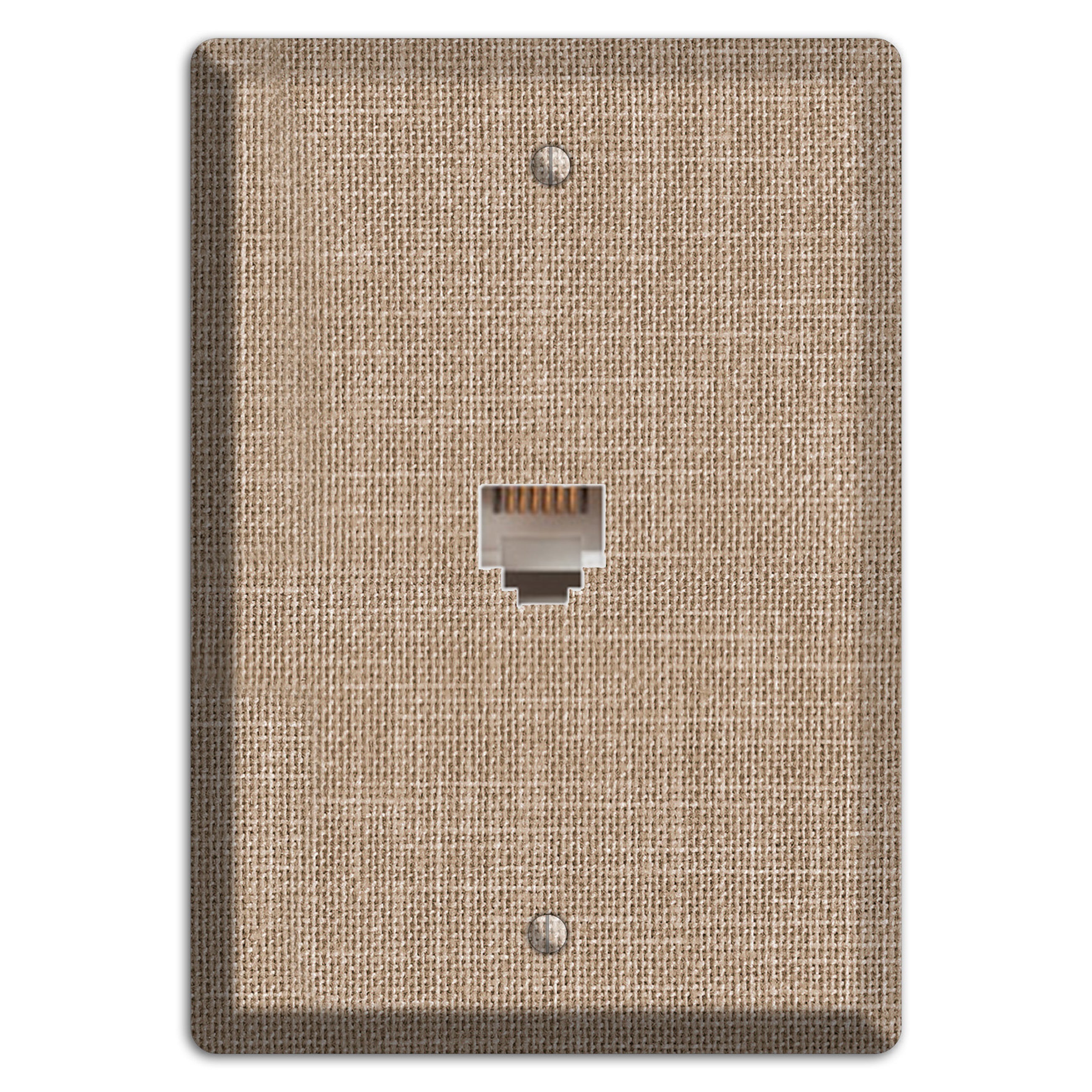Linen Shore Phone Wallplate