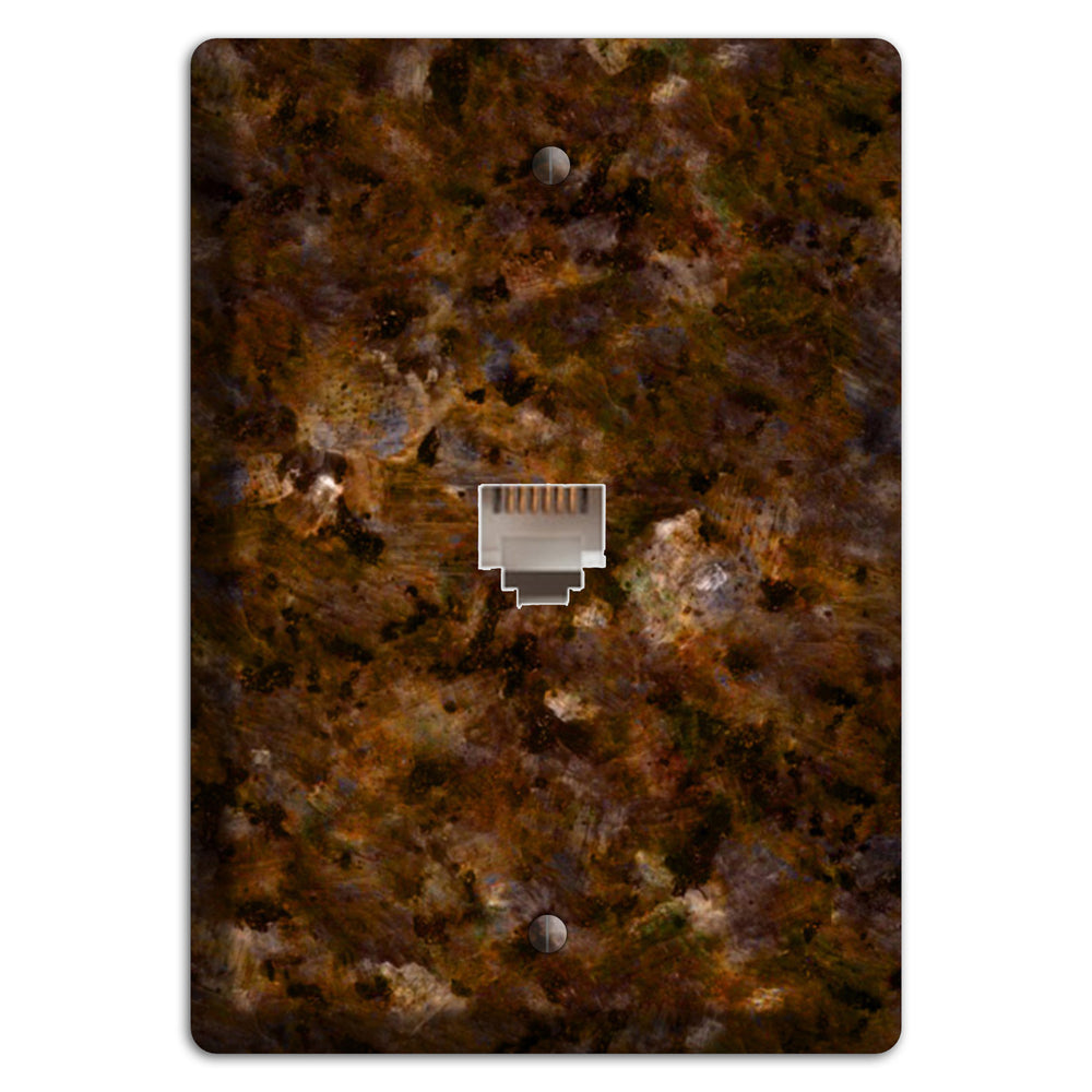 Baltic Green Granite Phone Wallplate