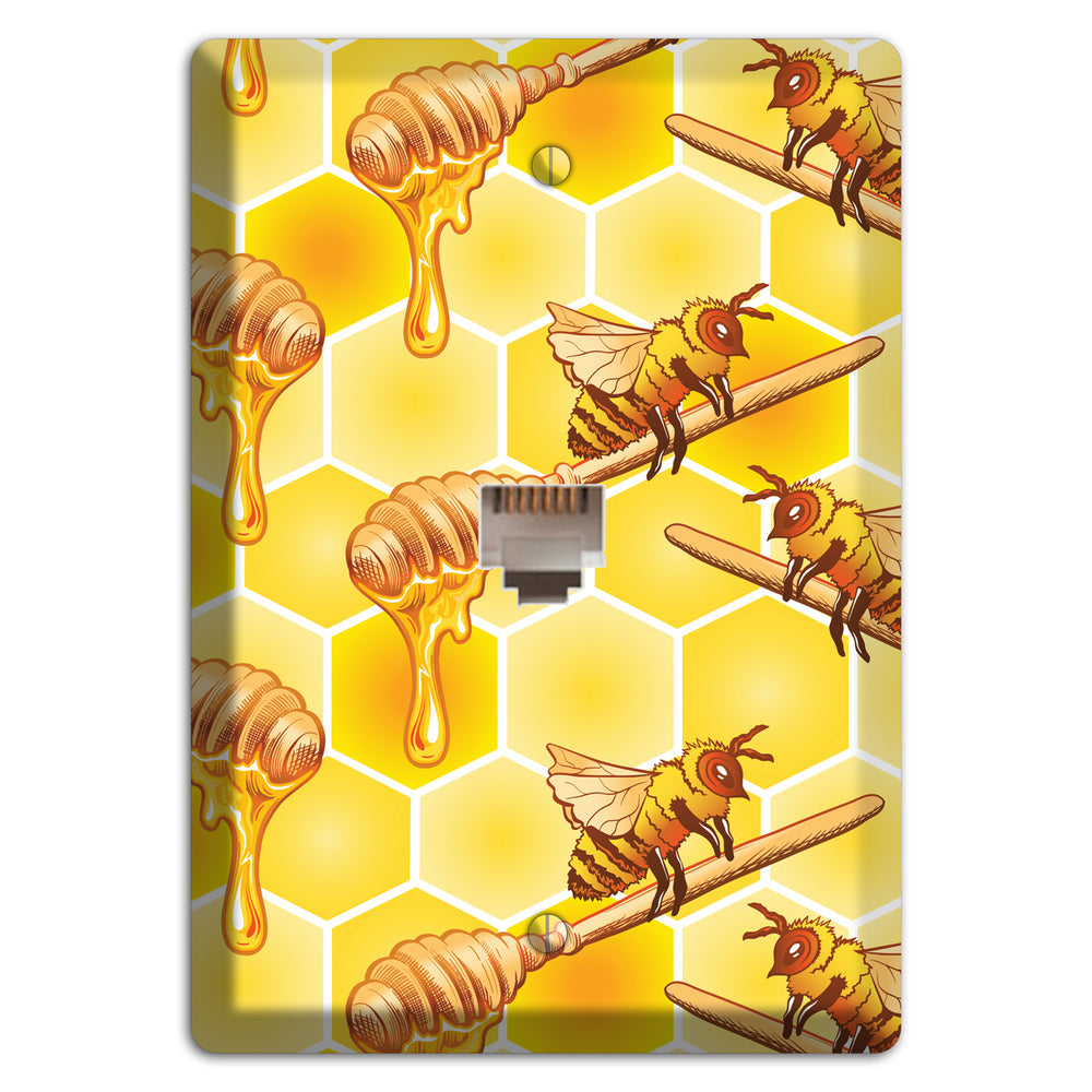 Honeyed Vigil Phone Wallplate