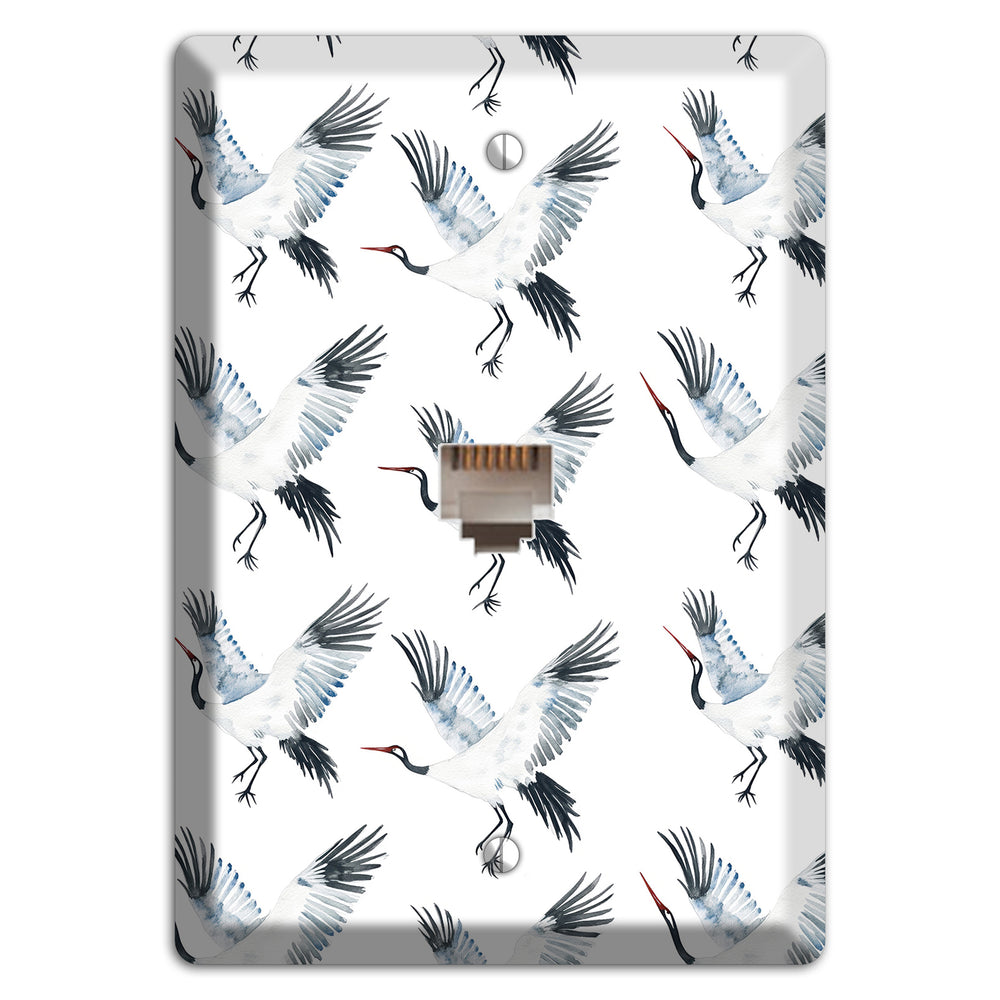 Silver Wing Ascent Phone Wallplate