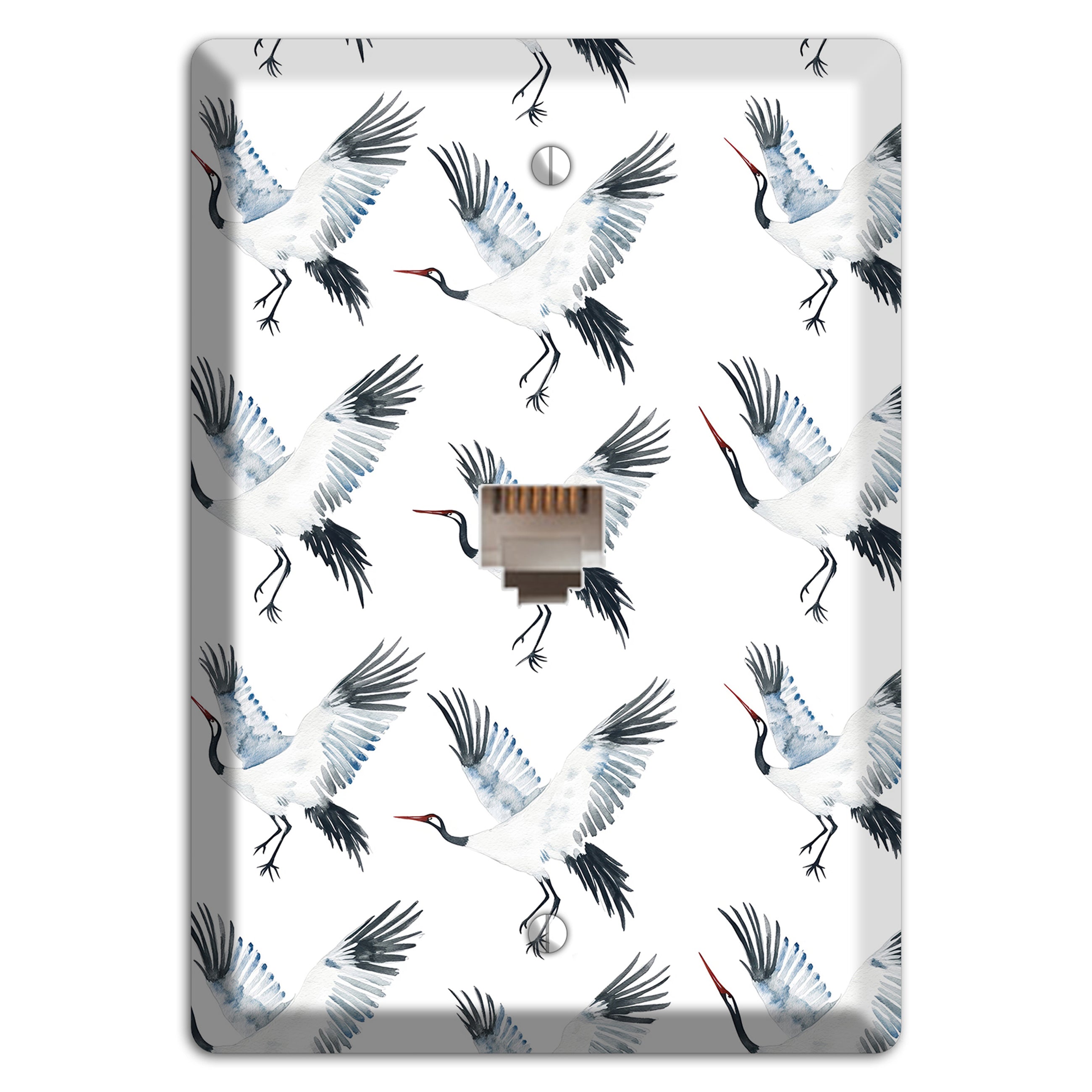 Silver Wing Ascent Phone Wallplate