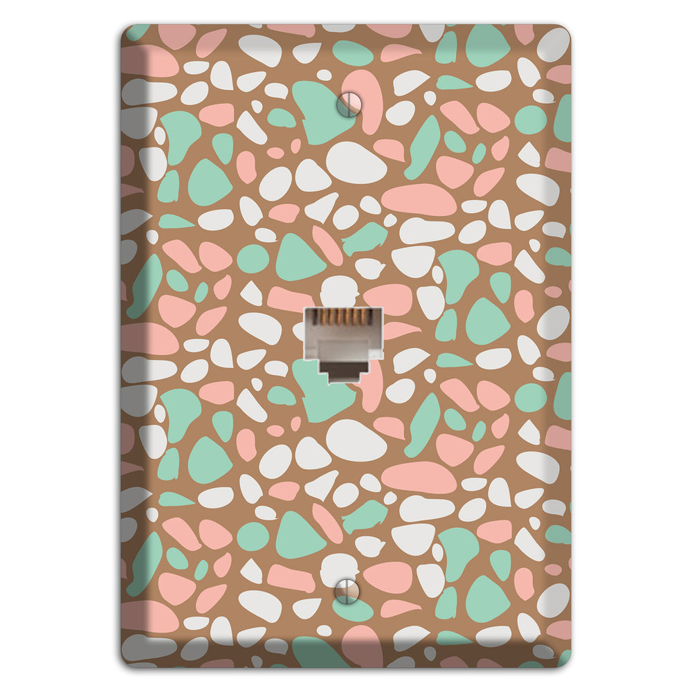 Ginger Mint Chip Phone Wallplate