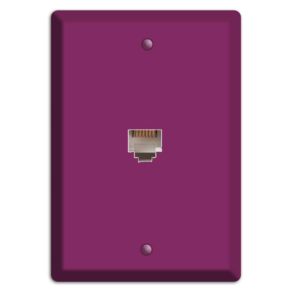 Baxter Plum Wine Phone Wallplate
