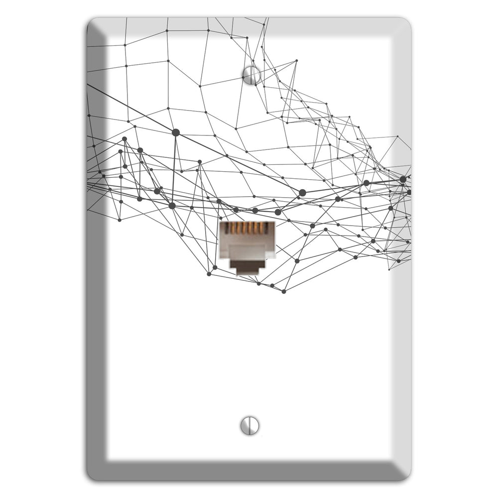 Drift Network Collapse Phone Wallplate