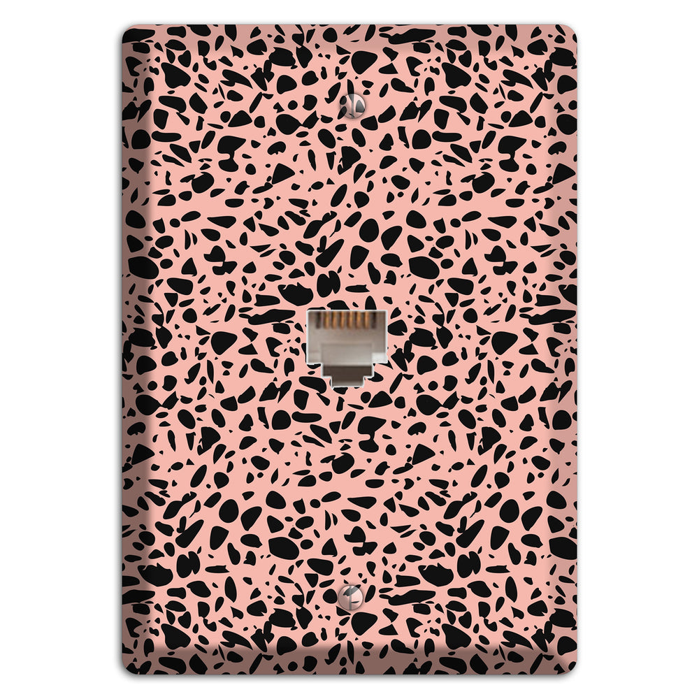Blush Static Phone Wallplate