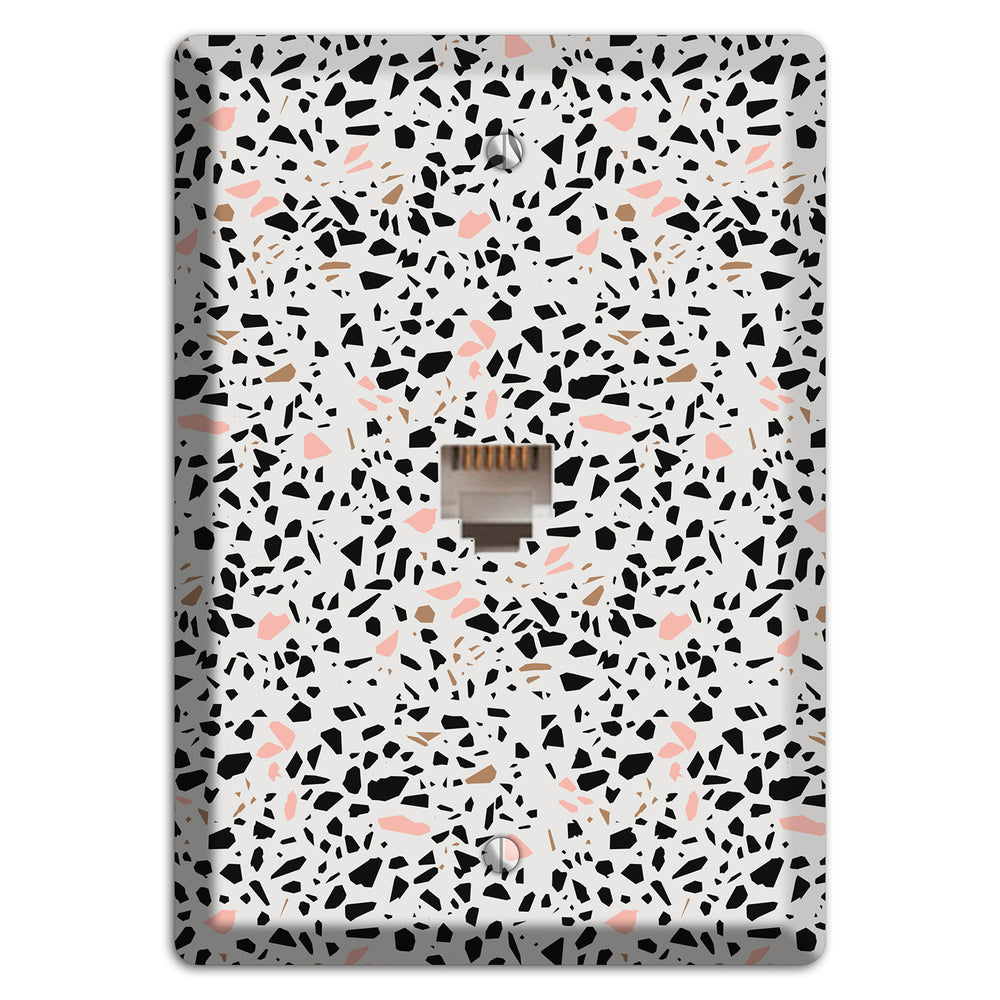 Monochrome Mix Phone Wallplate