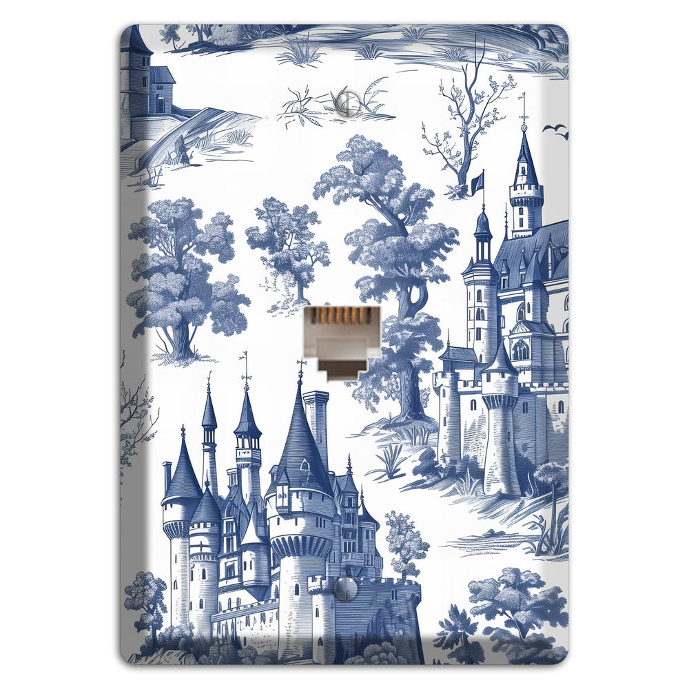 Fortress & Fog Phone Wallplate