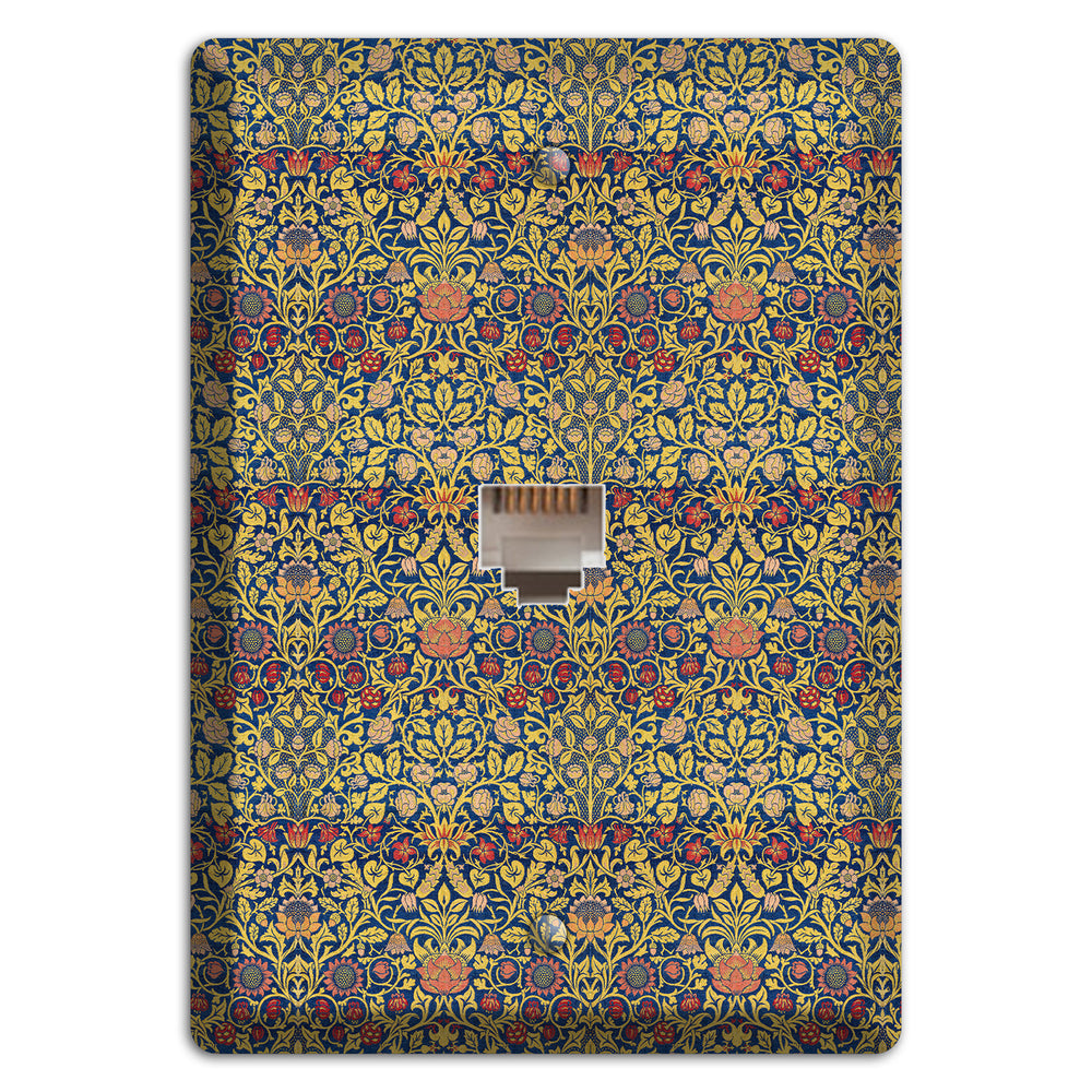 Orchard Garden Stripe Phone Wallplate