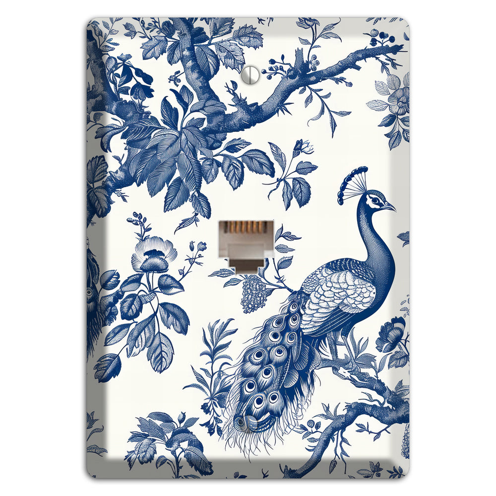 Peacock & Branch Phone Wallplate