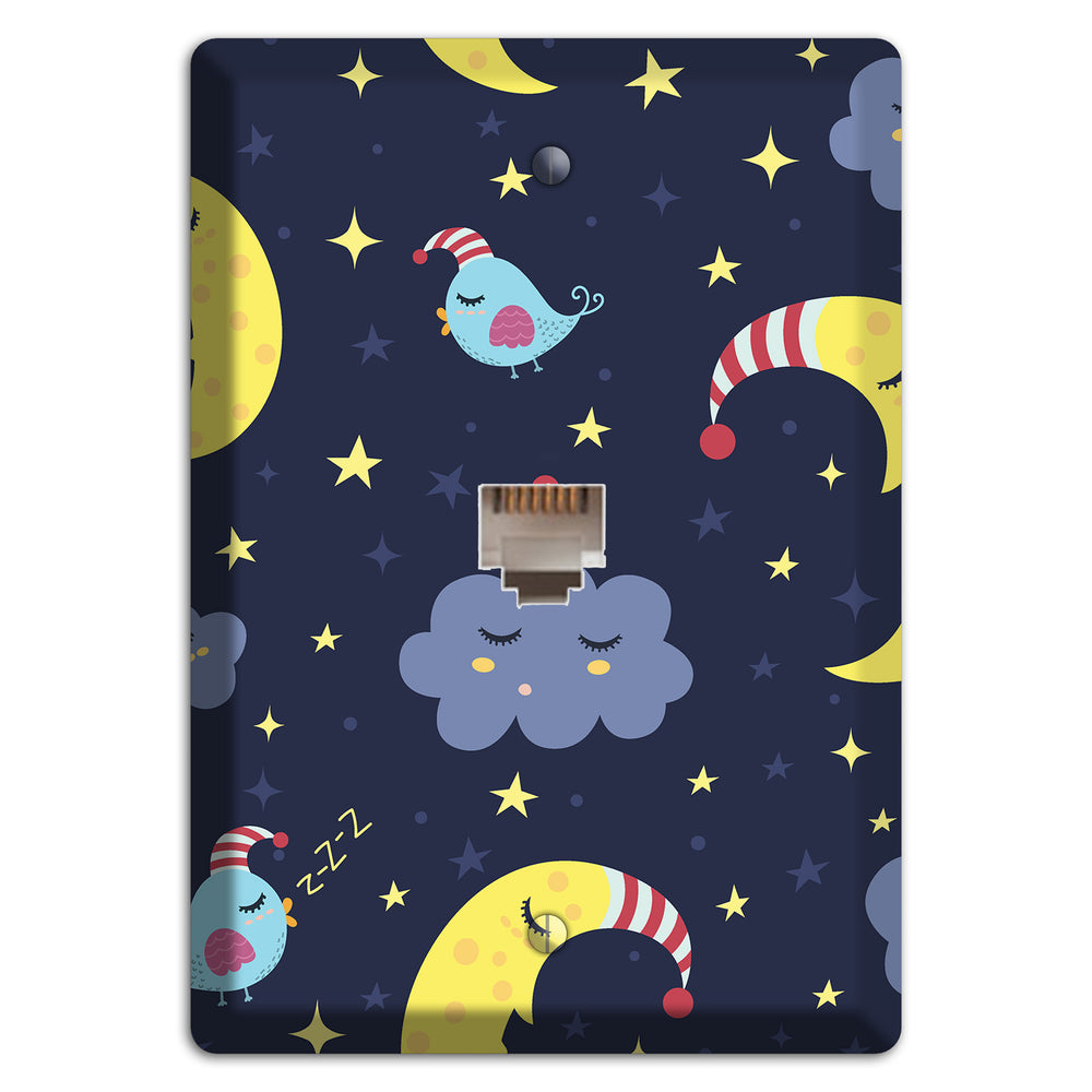 Sleepy Skies Phone Wallplate