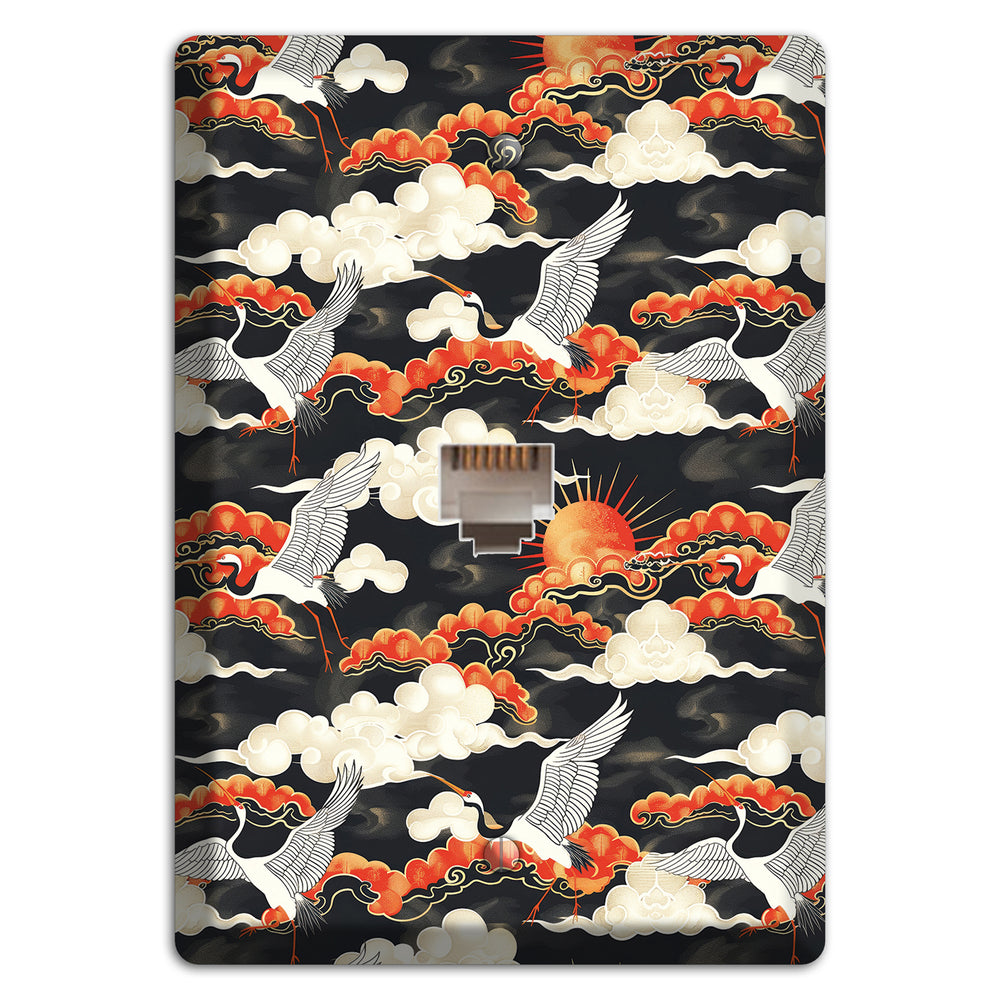 Ember Sky Migration Phone Wallplate