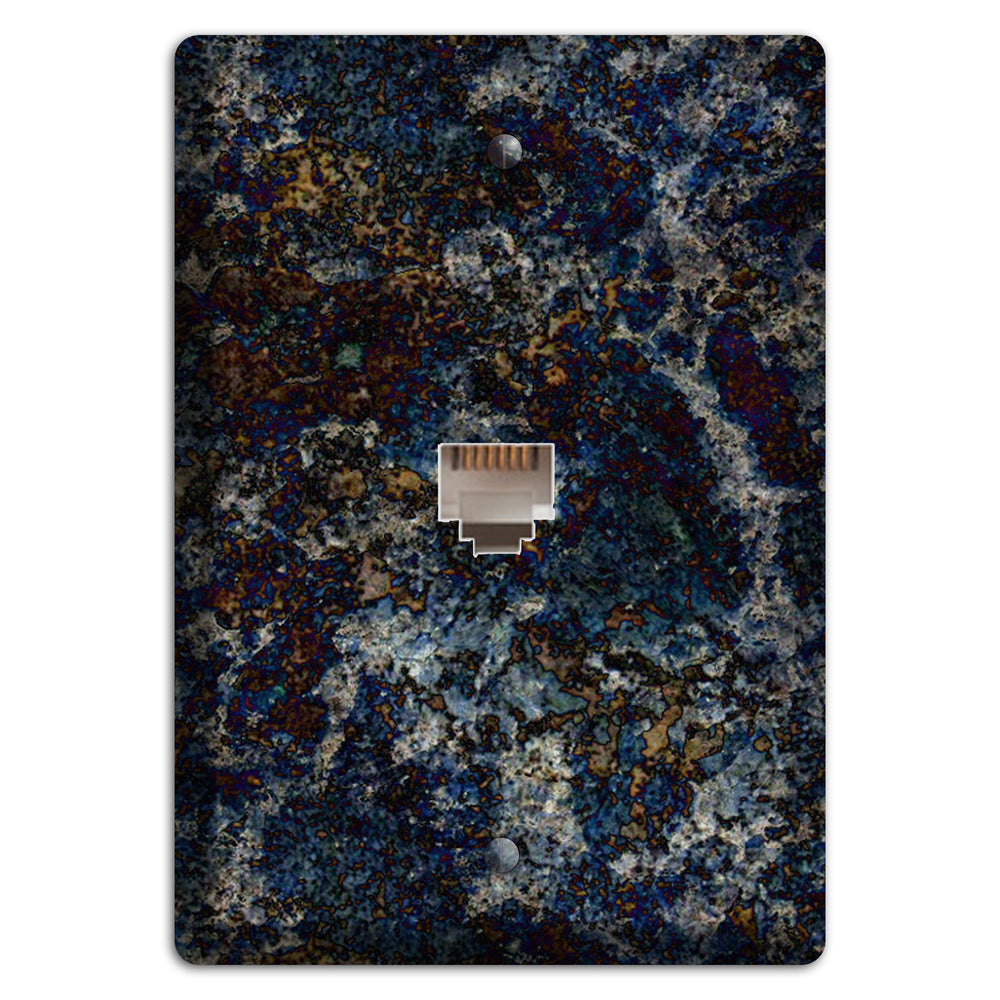 Blue Louise Granite Phone Wallplate