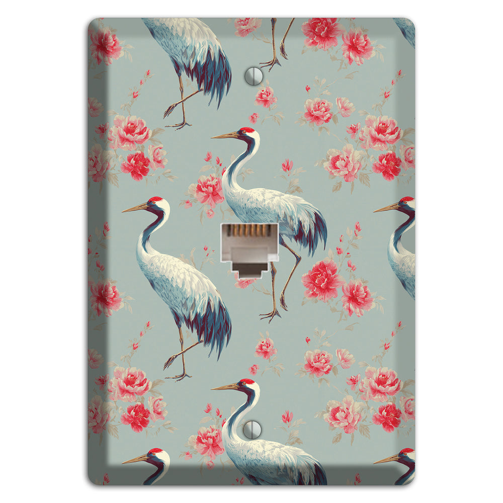 Rose Mist Vigil Phone Wallplate