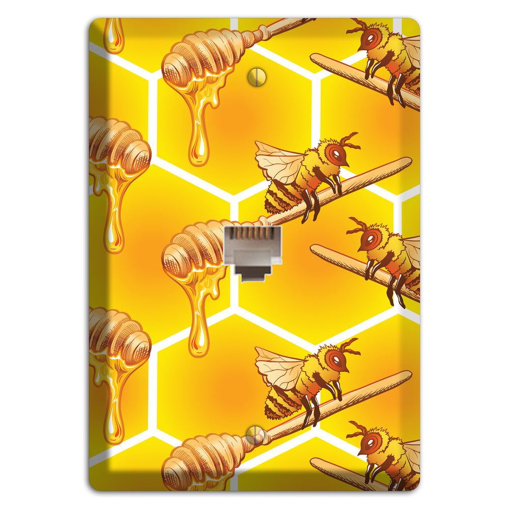 Golden Hive Ritual Phone Wallplate