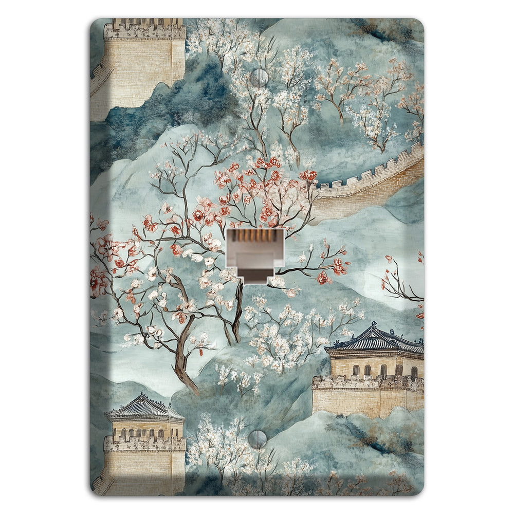 Rampart & Blossom Phone Wallplate