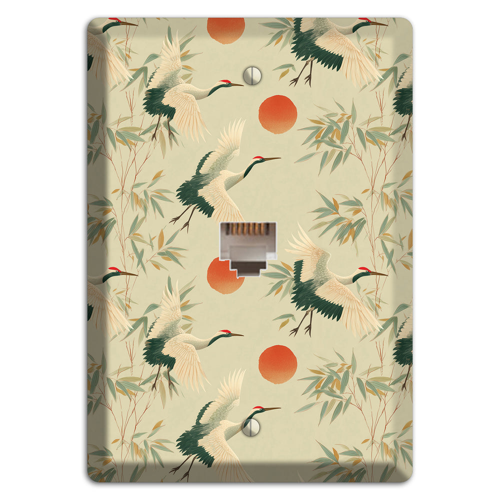 Celadon Sun Migration Phone Wallplate