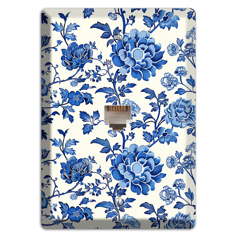 Porcelain Garden Reverie Phone Wallplate