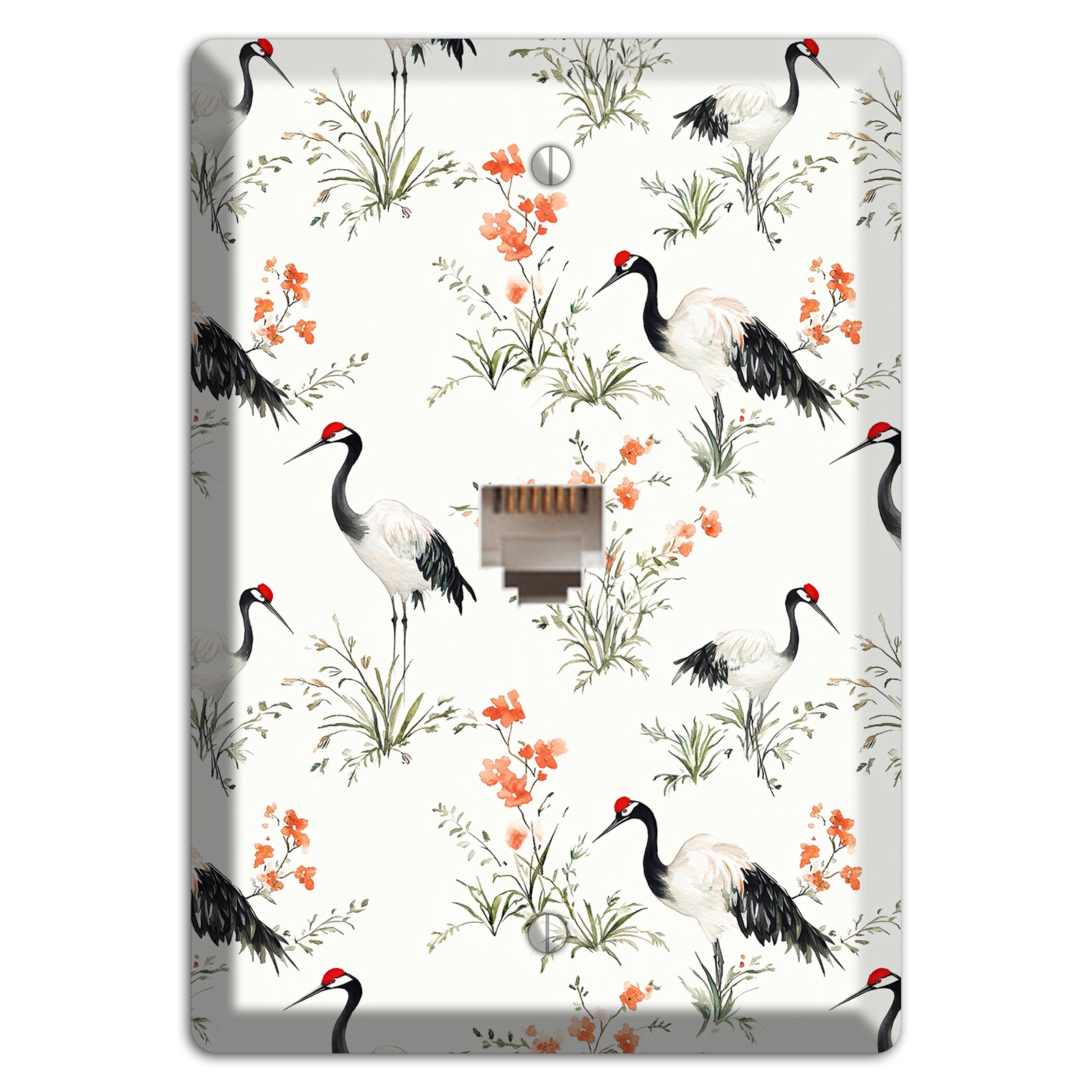 Ember Wing Reverie Phone Wallplate