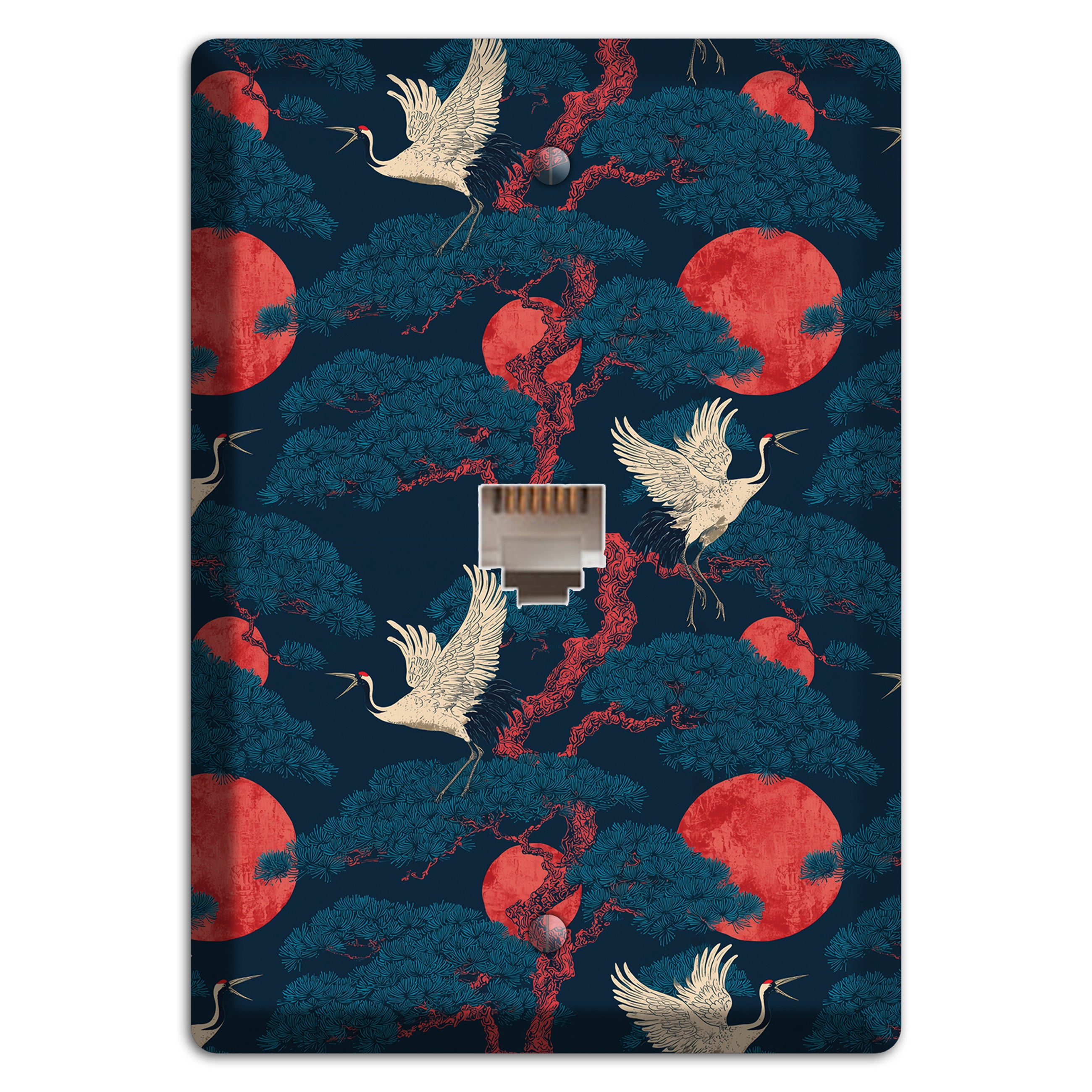 Cobalt Moon Passage Phone Wallplate