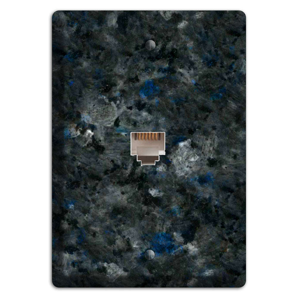 Blue Pearl GT Granite Phone Wallplate