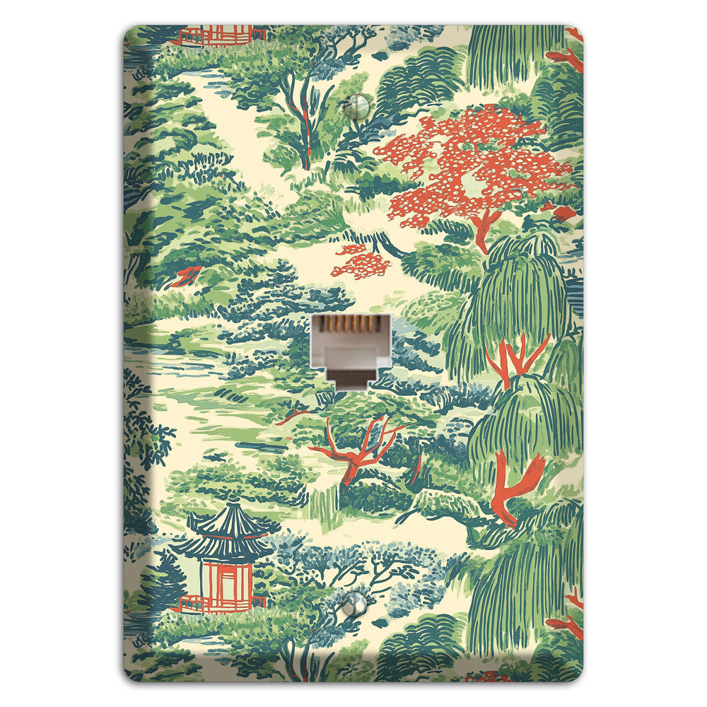 Pavilion & Willow Phone Wallplate