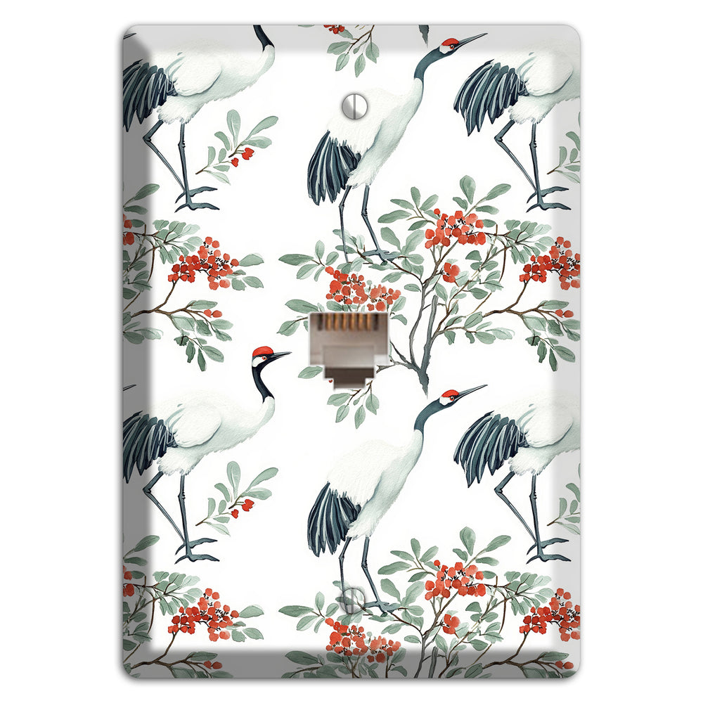 Scarlet Crown Reverie Phone Wallplate