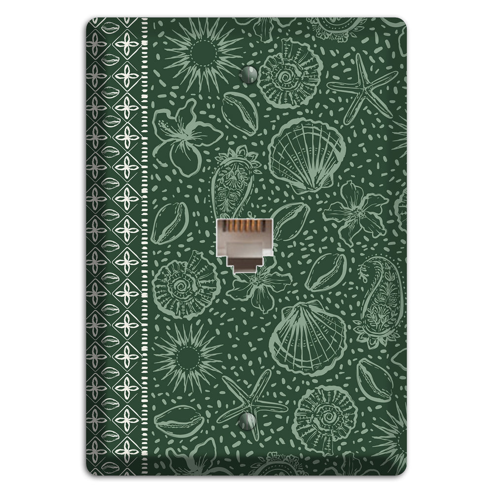 Emerald Tide Reliquary Phone Wallplate