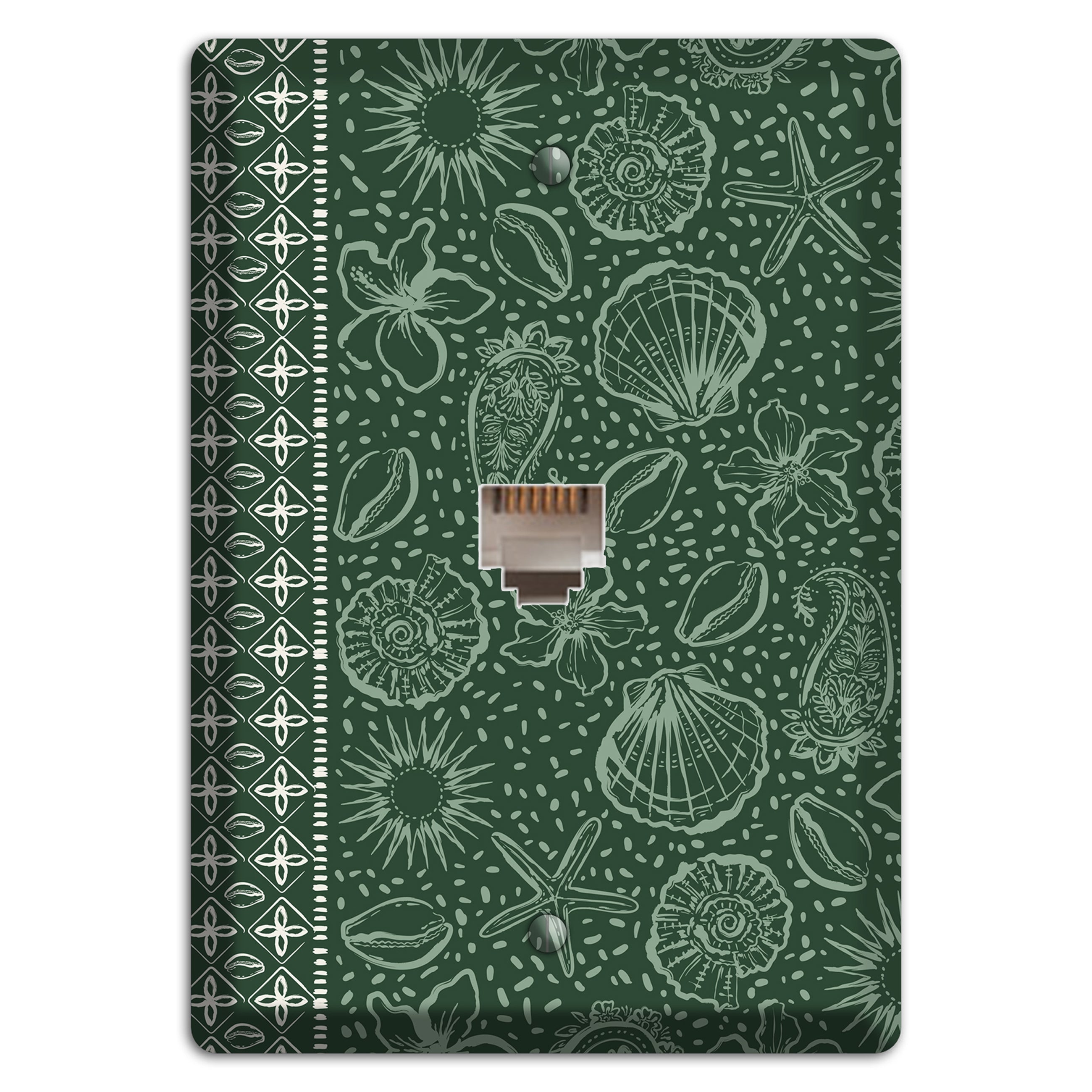 Emerald Tide Reliquary Phone Wallplate