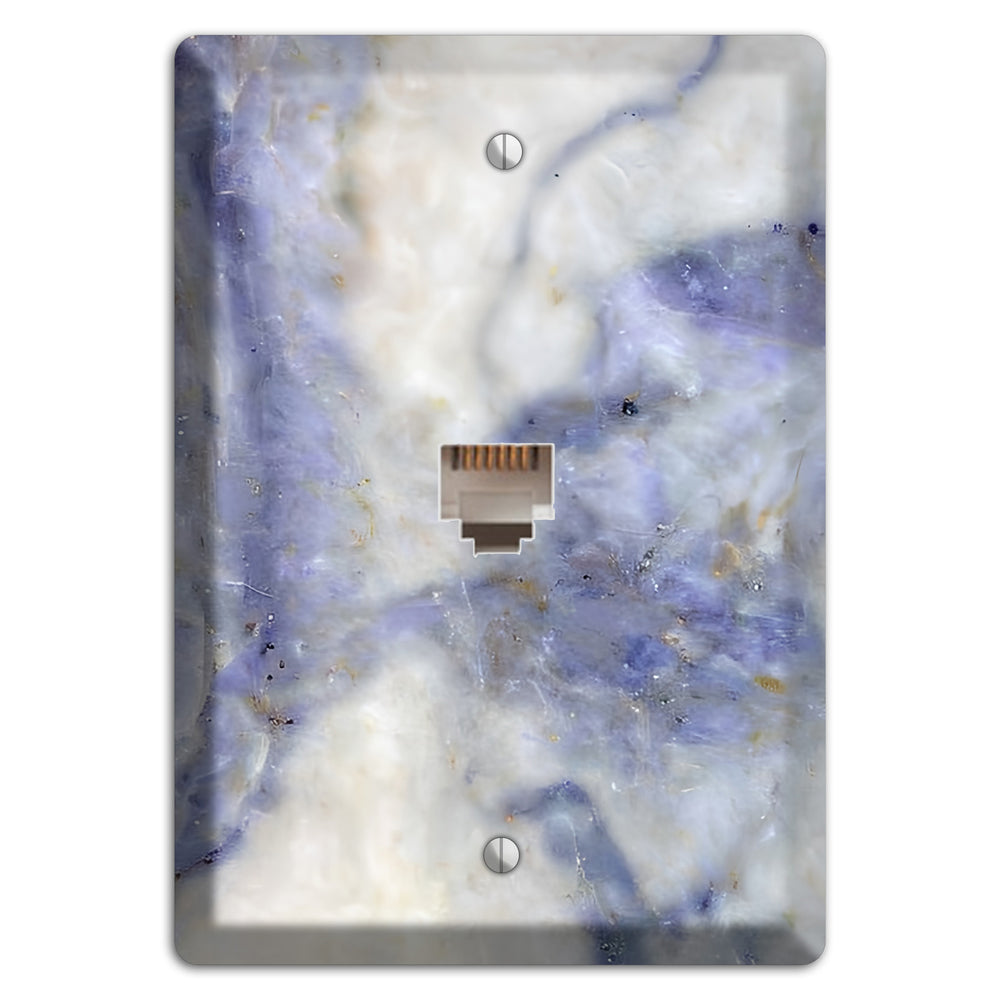 Spindle Marble Phone Wallplate