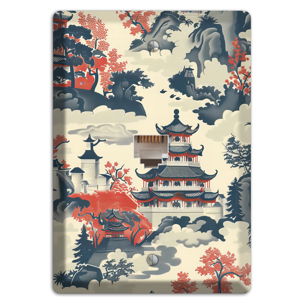 Ink & Ember Pagoda Phone Wallplate