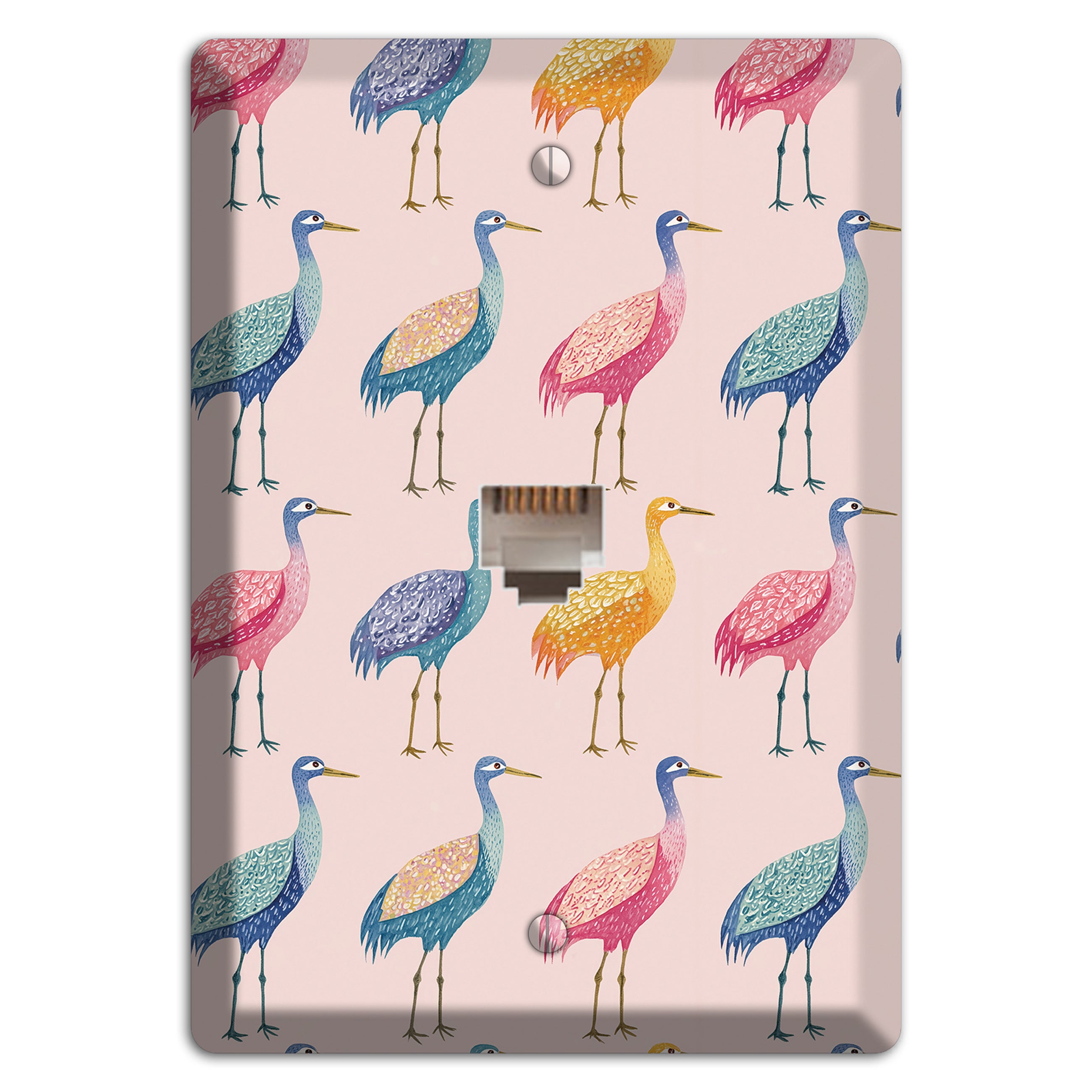 Rainbow Marsh Parade Phone Wallplate