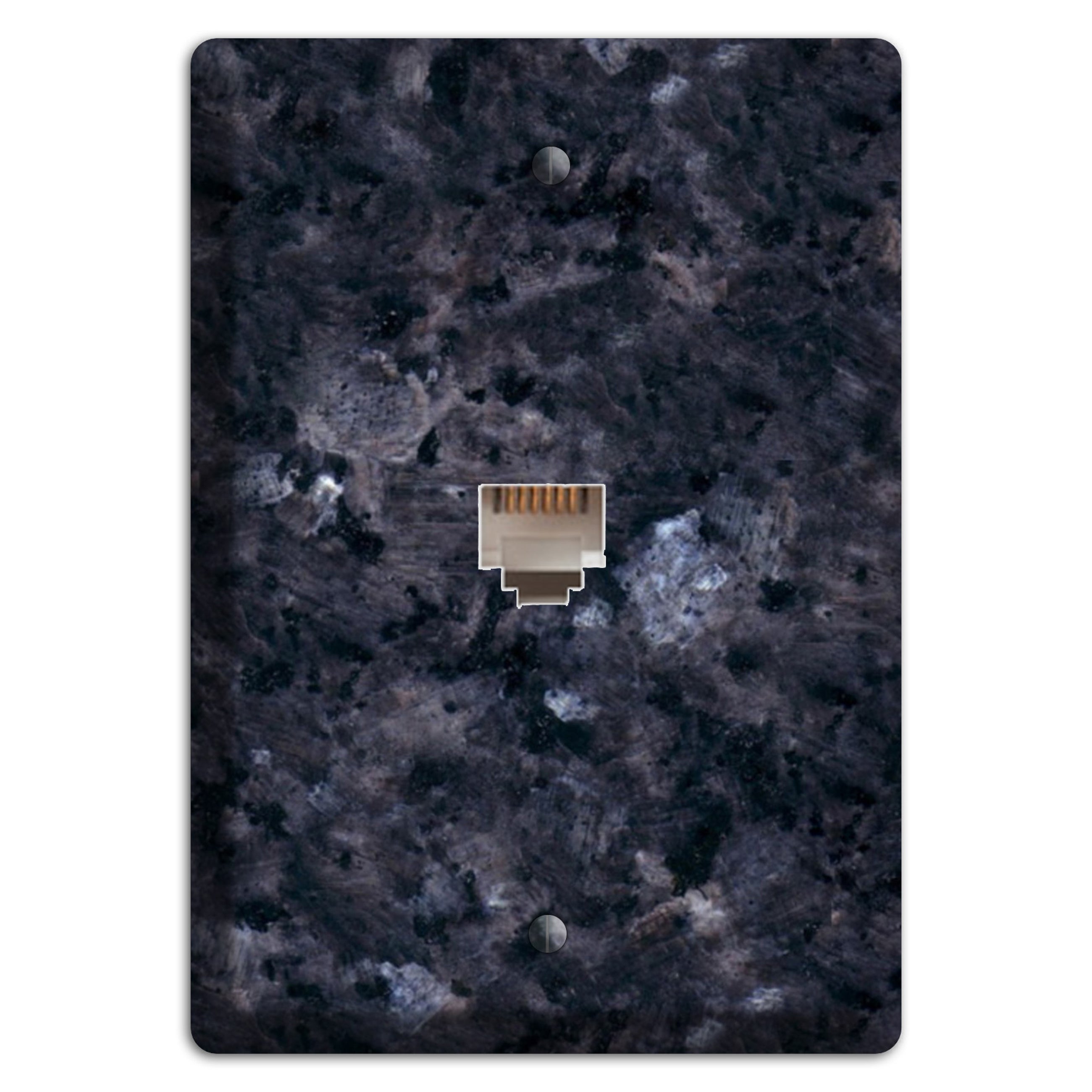 Blue Pearl Granite Phone Wallplate